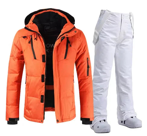 Herren Skianzug Wasserdicht Winddicht Winter