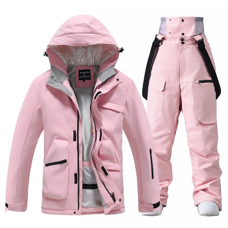 Herren Skianzug Wasserdicht Winddicht Winter