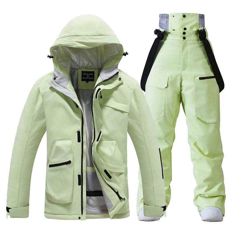 Herren Skianzug Wasserdicht Winddicht Winter