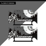 BMW R1300GS Adventure Aufkleber Schutz Gepäckkoffer Motorradfahrer
