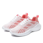 Damen Laufschuhe Mesh Atmungsaktiv Air Kissen Leicht Sportschuhe
