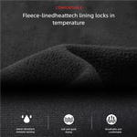 Thermisches Langarmshirt Herren Basisschicht Fleece Wärme Komfort