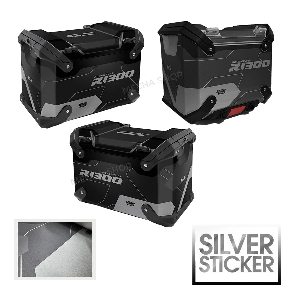 Aluminium Kofferaufkleber Motorrad Schutz Kit Für R1300GS Adventure 2025