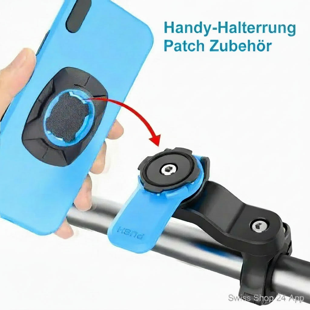 Motorradfahrer Und Fahrradfahrer Handy Halter Patch GPS Aufkleber 1er Pack