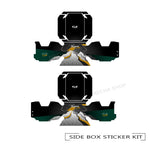 Aluminium Kofferaufkleber Motorrad Schutz Kit Für R1300GS Adventure 2025
