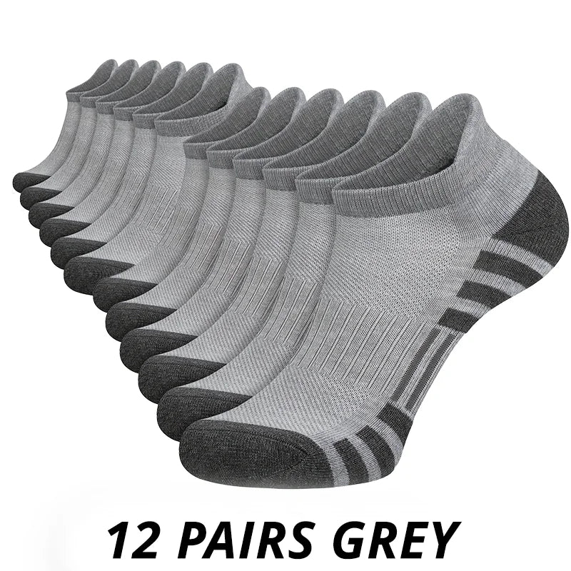 Herren Outdoor Gymnastik Socken Bodengreifend Bequem Grössen 6 Bis 12 Paar