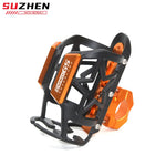 Wasserflaschenhalter Halterung Fuer BMW Motorrad Enduro Fahrer CNC Aluminium