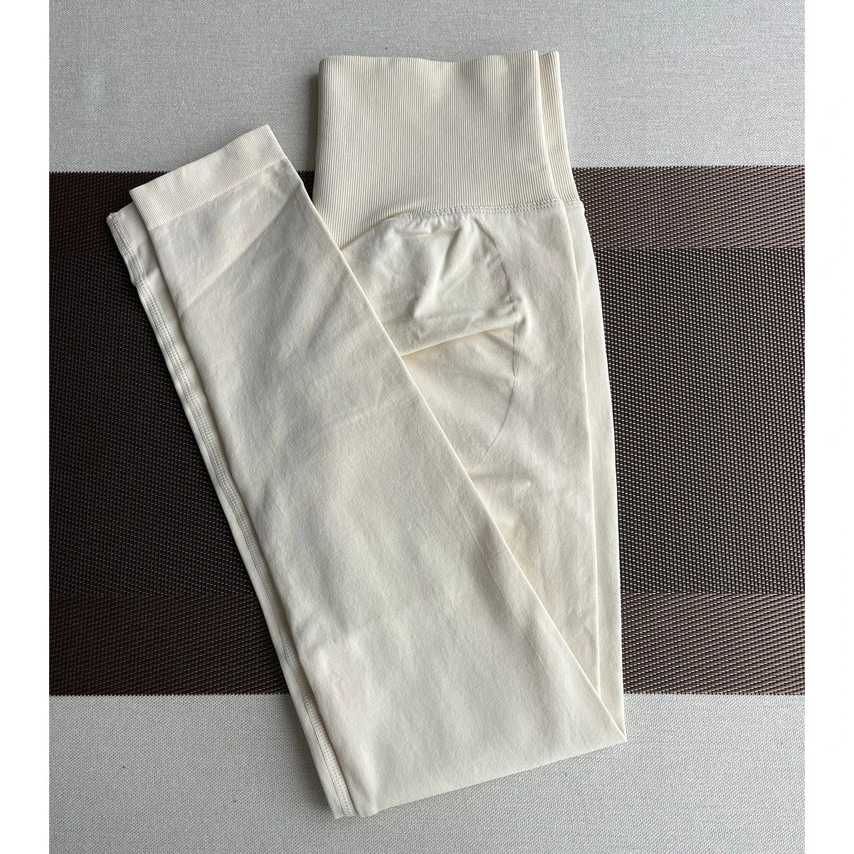 Damen Yoga Leggings Hoher Bund Nahtlos Atmungsaktiv Po Lift Gym Hose