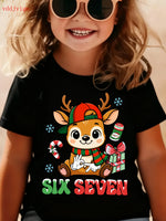 Kinder Streetwear T Shirt Meme Design Y2K Weihnachtsgeschenk