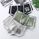 Herren Boxer Shorts Baumwolle Nylon Mischung Bequem Atmungsaktiv 1er Pack