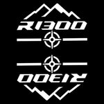 Kraftstofftanktasche Motorradfahrer BMW R1300GS Schnellverschluss