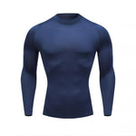 Herren Kompressionsshirt Schnell Trocknend Elastisch Für Fitness