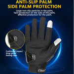Sommer Vollfinger Motorrad Handschuhe Unisex Atmungsaktiv Touchscreen Rutschfest