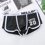 Herren Boxer Shorts Baumwolle Nylon Mischung Bequem Atmungsaktiv 1er Pack