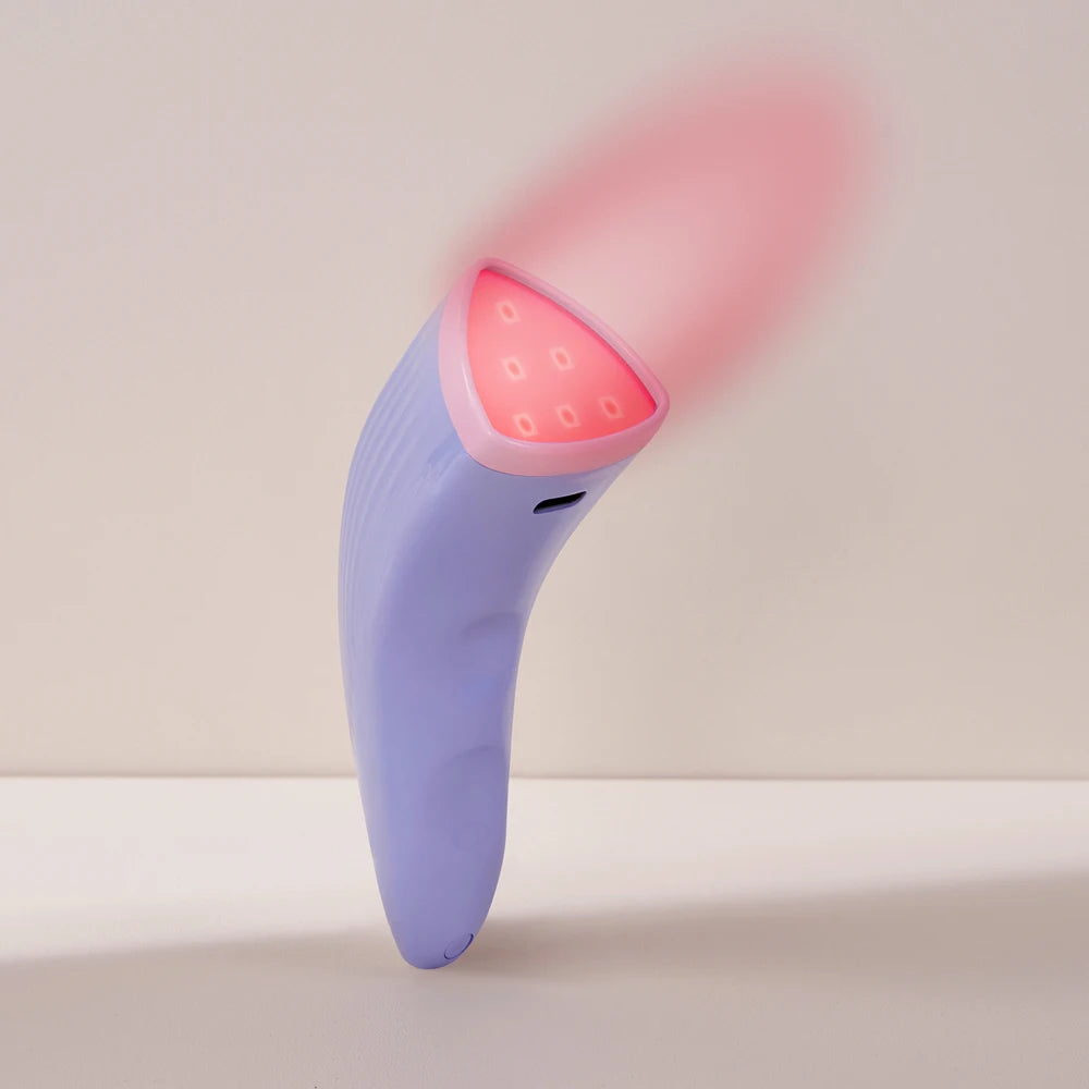 Gesichtslichttherapie Gerät Rotlicht Blaues Licht Akne Damen Herren Zuhause