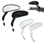 Motorrad-Rückspiegel für Harley – 5/16 Zoll 8mm Schwarz/Chrom