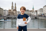 Jungen Outfit Set Langarm Top Hose Colorblock 2teilig Weich Sportlich