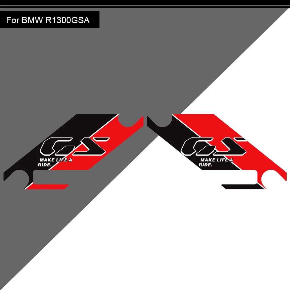 BMW R1300GS Adventure Aufkleber Schutz Gepäckkoffer Motorradfahrer