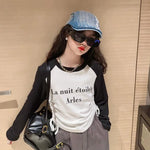 Mädchen T Shirt Langarm Baumwolle Frühling Herbst Casual Kleidung