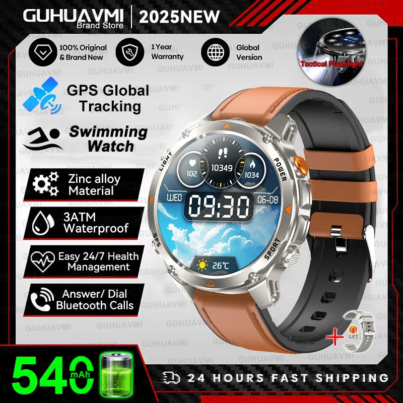Damen GPS-Sport-Smartwatch HT37 Mit AMOLED Display Und Gesundheitsfunktionen