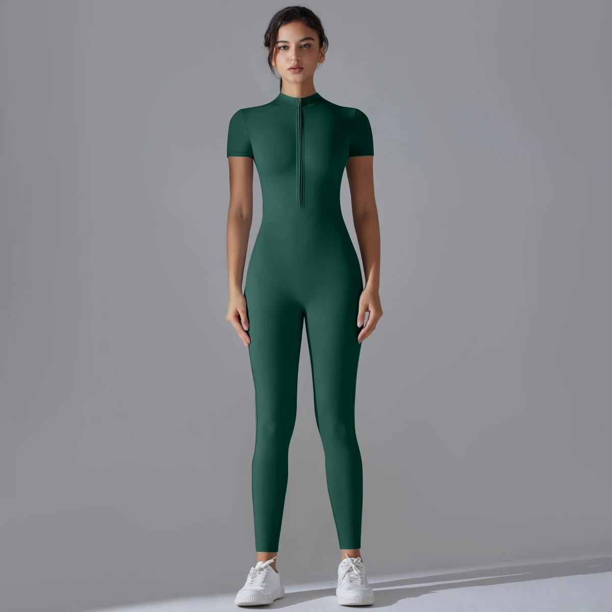 Damen Yoga-Overall Sport-Jumpsuit Atmungsaktiv Schnell Trocknend