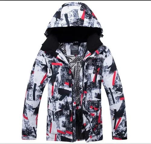 Herren Skianzug Wasserdicht Winddicht Winter