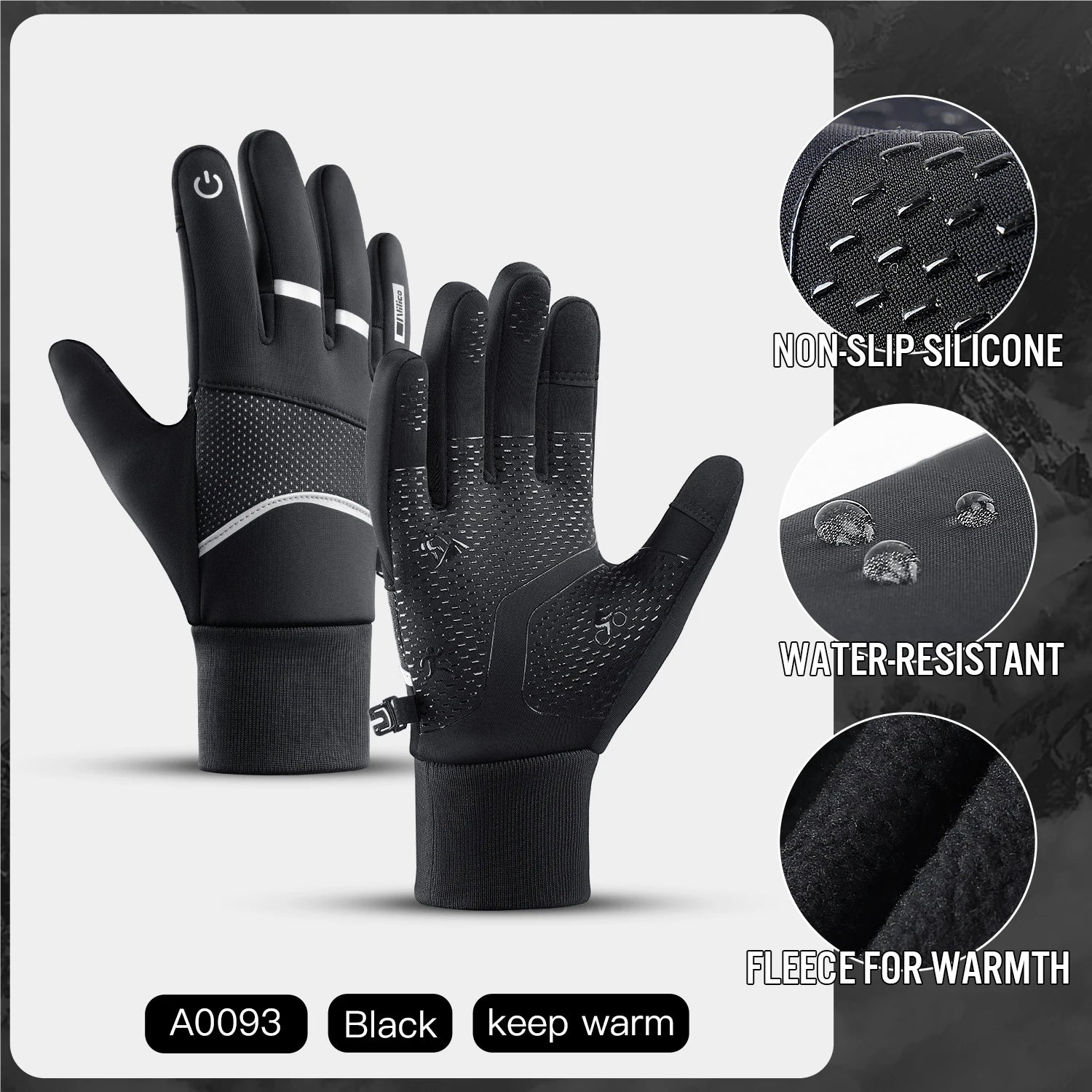 Winter Sport Handschuhe Unisex Velvet Wärme Touchscreen Outdoor