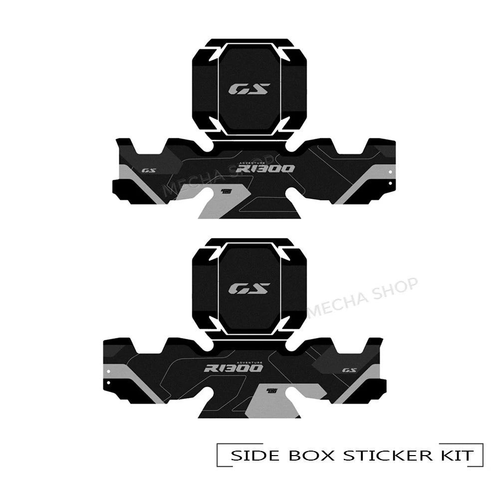 Aluminium Kofferaufkleber Motorrad Schutz Kit Für R1300GS Adventure 2025