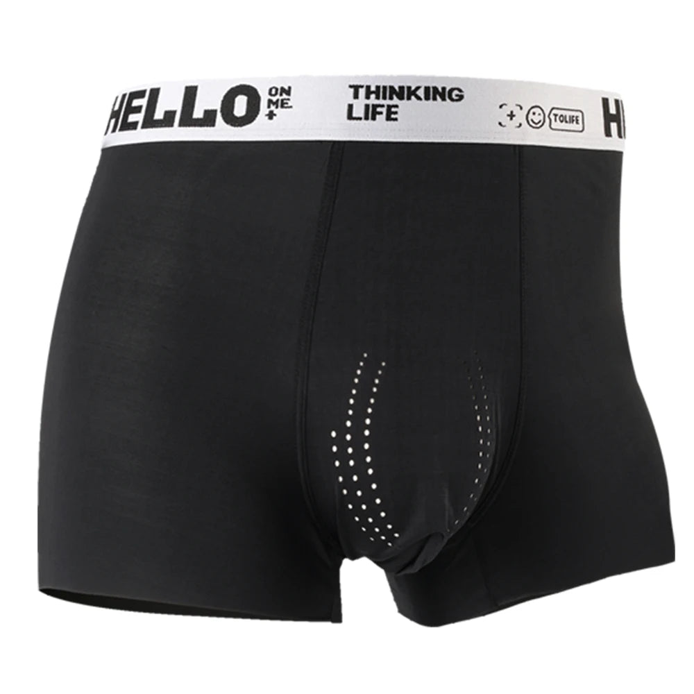 Herren Boxershorts Gestreift 5er Pack Polyester Spandex Regular Fit Elastisch