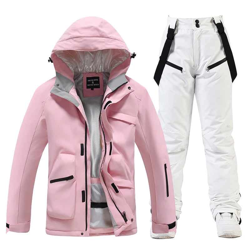 Herren Skianzug Wasserdicht Winddicht Winter