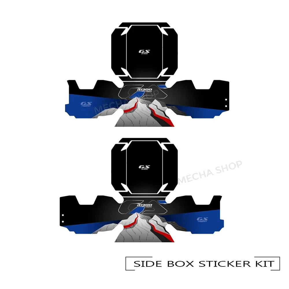 Aluminium Kofferaufkleber Motorrad Schutz Kit Für R1300GS Adventure 2025