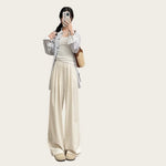 Damen Cordhose Weites Bein Warm Bequem Atmungsaktiv Herbst Winter