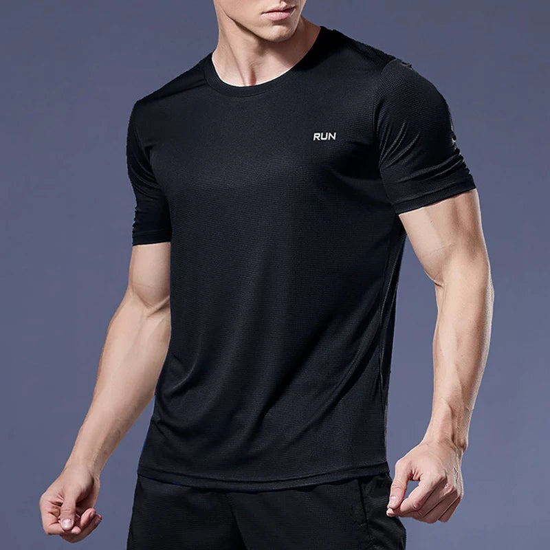 Laufshirt Herren Schnell Trocken Fitness Shirt Qualität