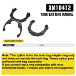 Rhinowalk Magnetische Tanktasche 6,5 L Motorradfahrer Schnellverschluss