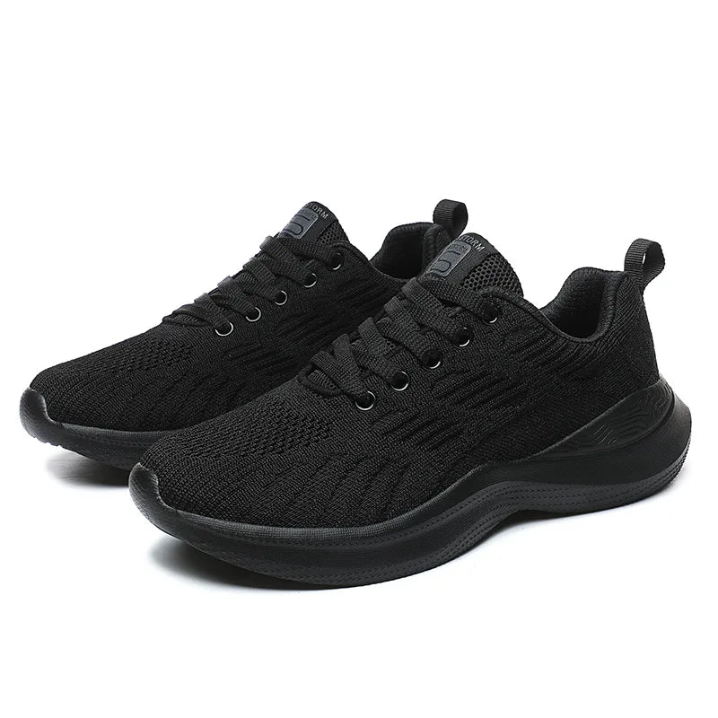Damen Laufschuhe Mesh Atmungsaktiv Air Kissen Leicht Sportschuhe