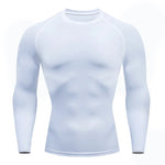 Herren Kompressions T Shirt Atmungsaktiv Schnelltrocknend Feuchtigkeitstransport
