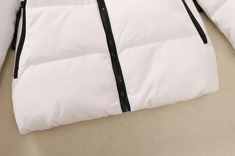 Winterjacke Damen Parka Mit Kapuze Gepolstert Warm