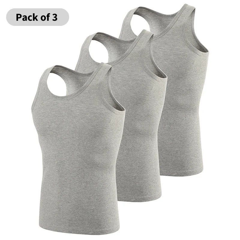 Herren Baumwollweste Atmungsaktiv Training Und Bodybuilding Nahtlose Optik