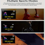 Smartwatch Damen Und Herren Bluetooth Musiksteuerung Fitness Tracker Kalorien