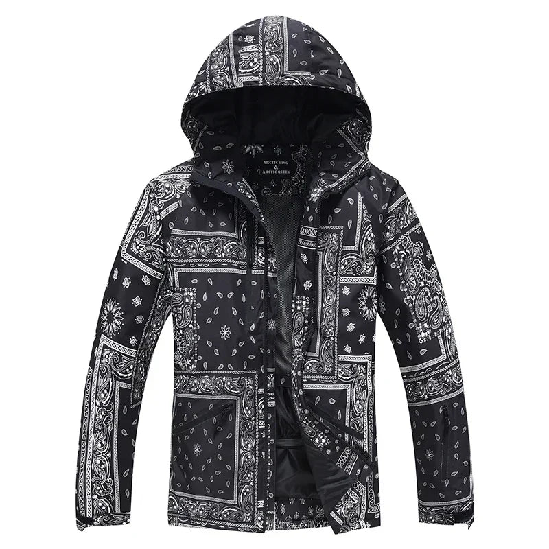 Herren Skianzug Wasserdicht Winddicht Winter