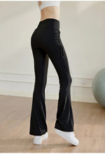 Damen Yoga-Hose High Waist Figurformend Nude-Feeling – Sport-Leggings