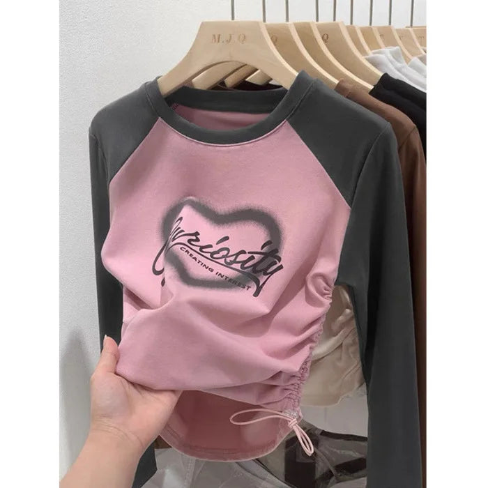 Mädchen T Shirt Langarm Baumwolle Frühling Herbst Casual Kleidung