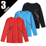 Jungen Sommer LaufSet Kurzarm T Shirt Und Shorts Schnelltrocknend Atmungsaktiv