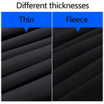 Thermisches Langarmshirt Herren Basisschicht Fleece Wärme Komfort