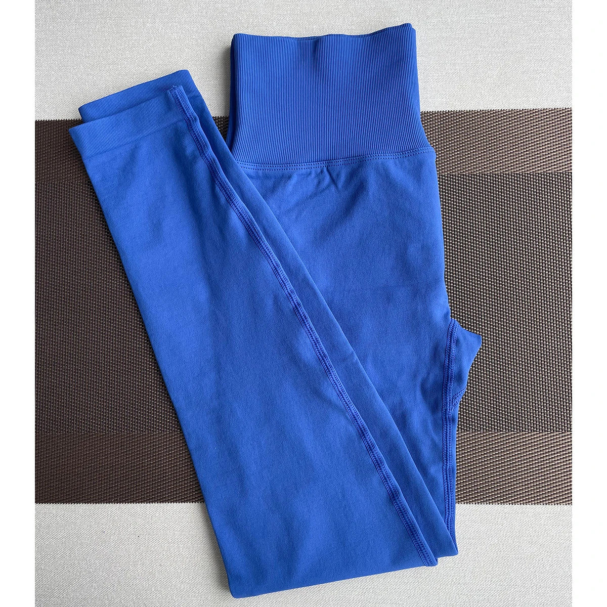 Damen Yoga Leggings Hoher Bund Nahtlos Atmungsaktiv Po Lift Gym Hose