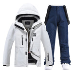 Damen Skianzug Wasserdicht Winddicht Winter