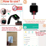 Smartwatch Damen Und Herren Bluetooth Musiksteuerung Fitness Tracker Kalorien