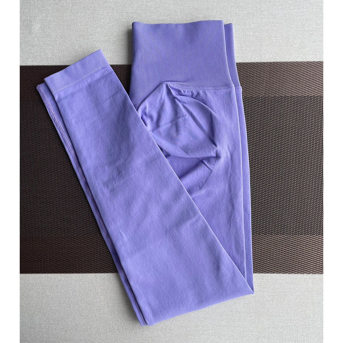 Damen Yoga Leggings Hoher Bund Nahtlos Atmungsaktiv Po Lift Gym Hose