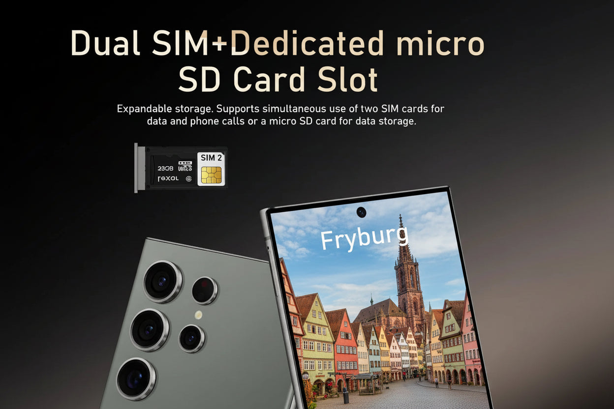 S25 Smartphone Damen 6,8 Zoll Dual SIM 8GB RAM 256GB ROM 24MP und 48MP Kamera