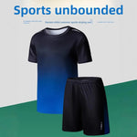 Schnell Trocknender Kurzarm-Sportanzug Kinder Kinetische Passform